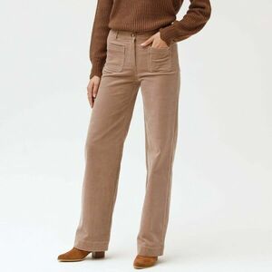 Széles kordbársony nadrág, kisebb alakra kép