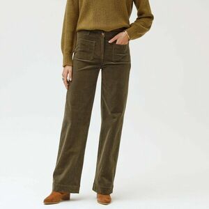 Széles kordbársony nadrág, kisebb alakra kép