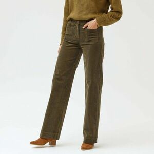 Széles kordbársony nadrág, közepes magasságúaknak kép