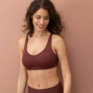 Diszkrét, bélelt, merevítő nélküli mikroszálas melltartó kép