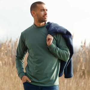 Állógalléros póló, bolyhozott polár anyagból kép