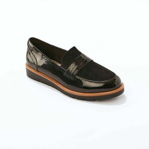 2 anyagból készült mokaszinok kép