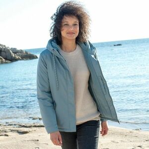 Vízálló kabát kapucnival és cipzárral kép