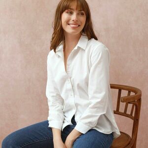 Egyszínű, gombos ing kép