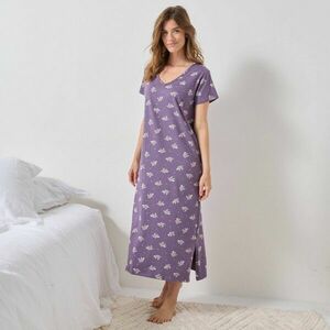 Hosszú hálóing báránymintával kép