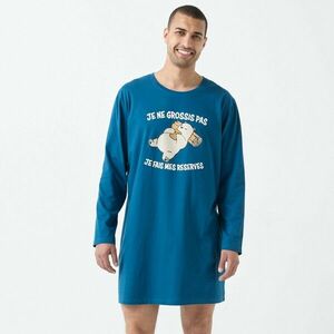 Maxi pizsama póló nyomtatással kép