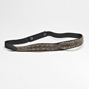 Állítható öv bizsuk díszítéssel kép