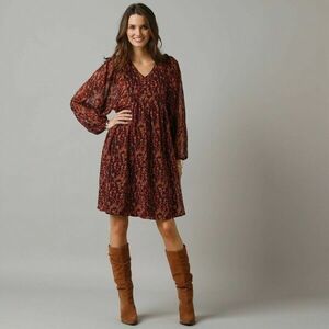 Rövid ruha mintával kép