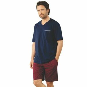 Business Eminence V-nyakú pizsama rövidnadrággal kép