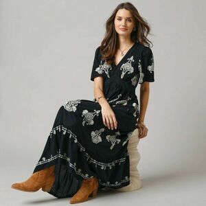 Hosszú ruha bohém mintával kép