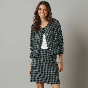 Rövid tweed dzseki kép