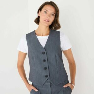 Lazán eső gombos mellény kép