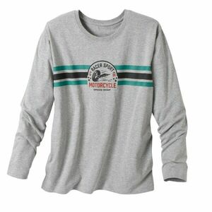 Pizsama felső csíkokkal a mellkason és hosszú ujjakkal kép