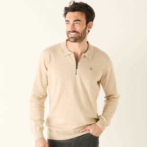 Cipzáros és hímzett pulóver kép