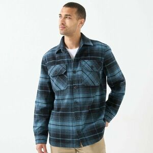 Kockás flaneling kép