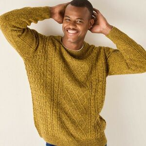 Kerek nyakú pulóver kép