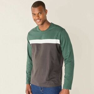 Hosszú ujjú póló gombbal a vállán kép