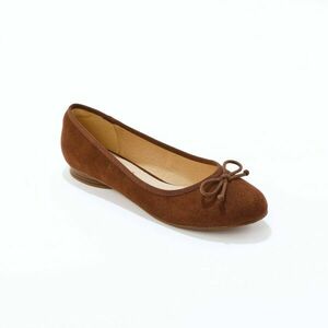 Mikroszálas lapos balerinacipők kép