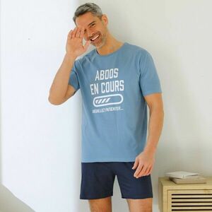 Pizsamák rövidnadrággal és rövid ujjúval kép