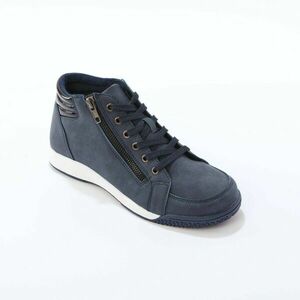 Magas szárú, cipzáras és fűzős tornacipők kép