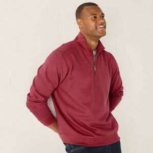 Pulóver rövid cipzárral és állógallérral kép