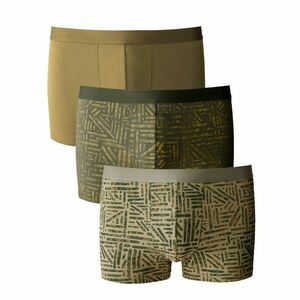 3 darabos egyszínű boxeralsó szett mintával kép