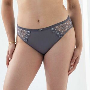 Oliena midi bugyi, 2 db-os szett, mikroszálas és hímzett tüll kép