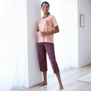 Rövid pizsama állatmintával kép