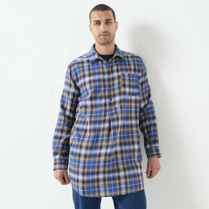 Extra hosszú, kockás flaneling kép