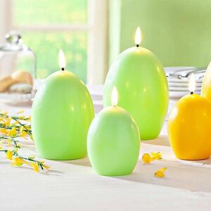 LED Tojás gyertyák, 3 db-os készlet kép