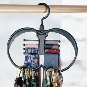 Nyakkendő- és övtartó akasztó kép