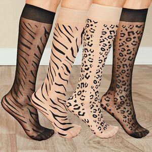 4 pár nylon zokni kép