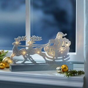 LED-es dekoráció Rénszarvasszán kép