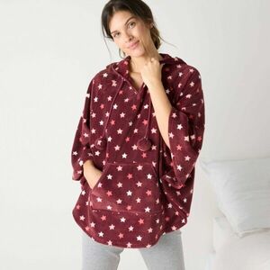 Polár poncsó kapucnival kép