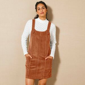 Bővített kordbársony ruha melltartóval kép