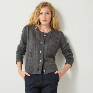 Áttört kardigán kép