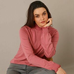 Állógalléros és békamintás póló kép