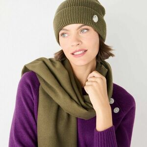 Kalap díszes bizsu gombbal kép