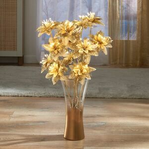 2 LED mikulásvirág ág kép