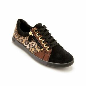 Bőr fűzős derbies állati mintával kép