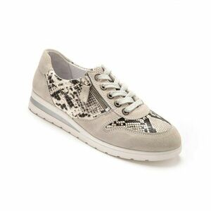 Bőr tornacipő cipzárral kép