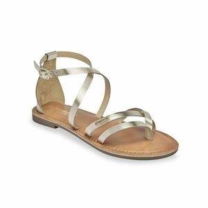 Daroz Les Tropéziennes par M Belarbi® aranyszínű bőrszandál kép