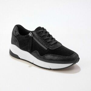 Fekete cipzáras sportcipő cipzárral kép