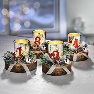 Adventi gyertyatartók, 4 db-os szett kép