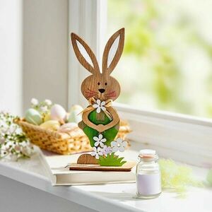 Fa dekoráció Fritz nyúl kép