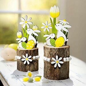 Fa húsvéti dekoráció, 2 darabos szett kép