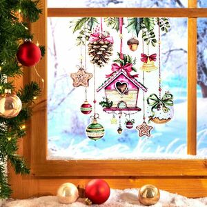 Karácsonyi ablakdekoráció kép