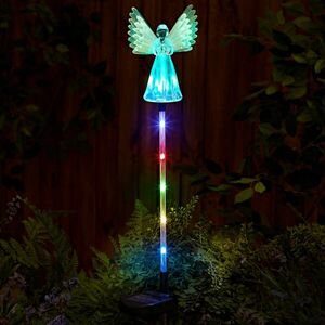 LED napelemes angyal kép