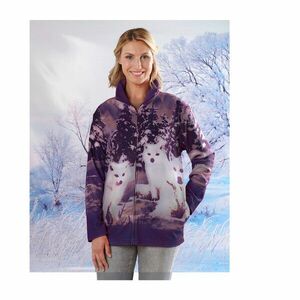 Fleece kabátka Farkasfalka kép