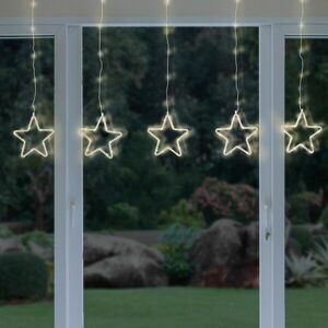 LED Fényfüggöny Csillagok kép